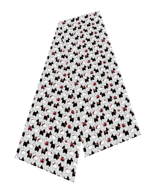 Scotty Dogs Silk Scarf by Selina-Jayne