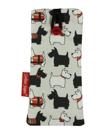 Scotty Dogs Soft Glasses Case by Selina-Jayne