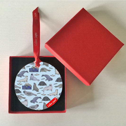 Seals Ceramicist Hanging Decoration by Selina-Jayne