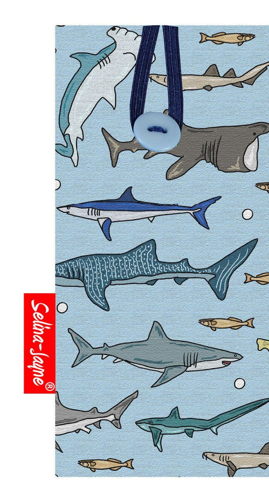 Sharks Soft Glasses Case by Selina-Jayne