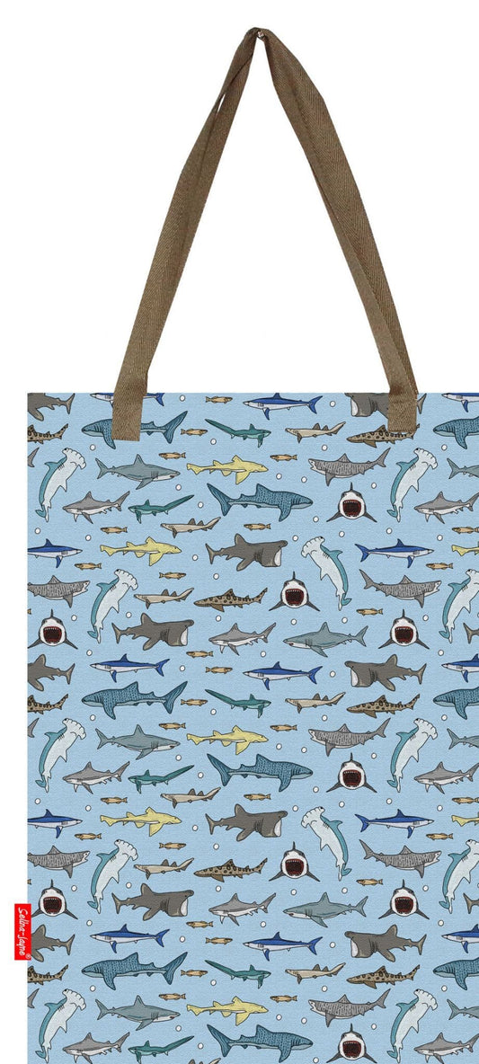 Sharks Tote Bag by Selina-Jayne