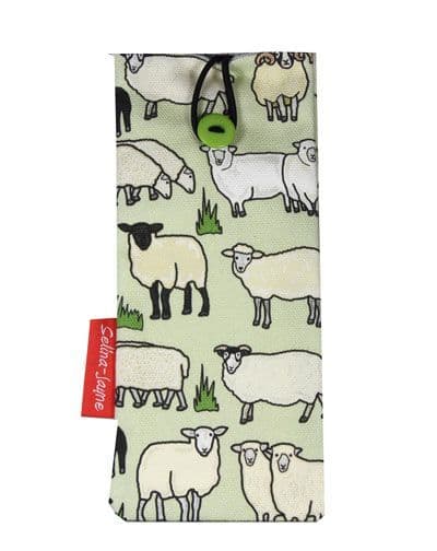 Sheep Soft Glasses Case by Selina-Jayne