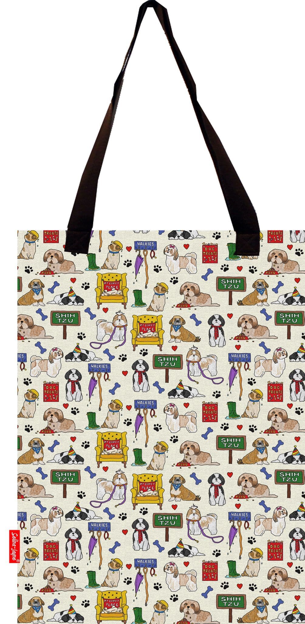 Shih Tzu Tote Bag by Selina-Jayne