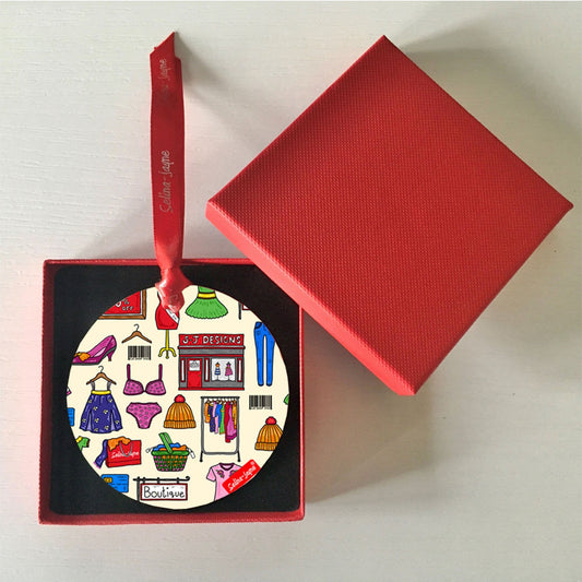Shopaholic Hanging Decoration by Selina-Jayne