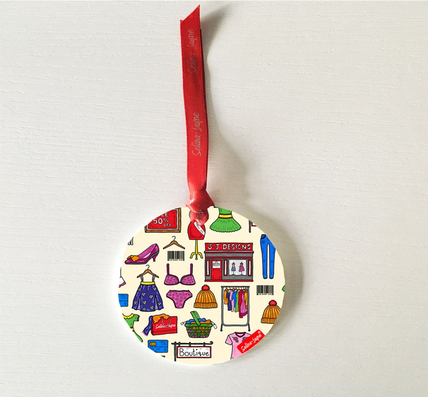 Shopaholic Hanging Decoration by Selina-Jayne