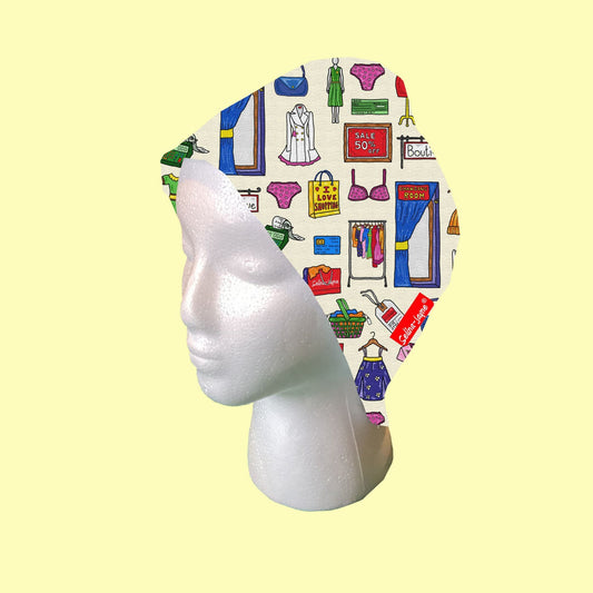 Shopaholic Scrub Cap by Selina-Jayne