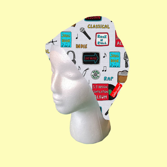 Singer Scrub Cap by Selina-Jayne