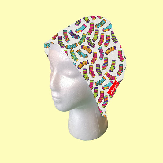 Socks Scrub Cap by Selina-Jayne
