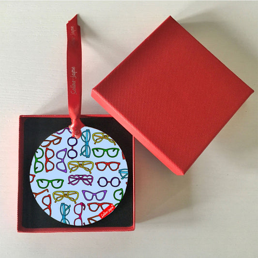 Spectacles Hanging Decoration by Selina-Jayne
