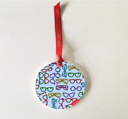 Spectacles Hanging Decoration by Selina-Jayne
