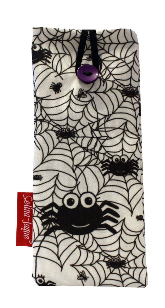 Spiders Soft Fabric Glasses Case by Selina-Jayne
