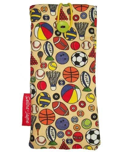 Sport Balls Soft Glasses Case by Selina-Jayne