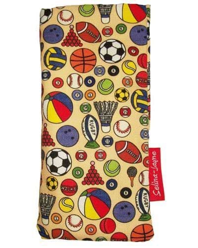 Sport Balls Soft Glasses Case by Selina-Jayne