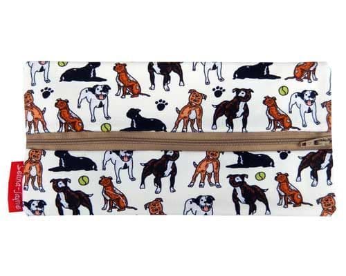 Staffy Dogs Pencil Case by Selina-Jayne