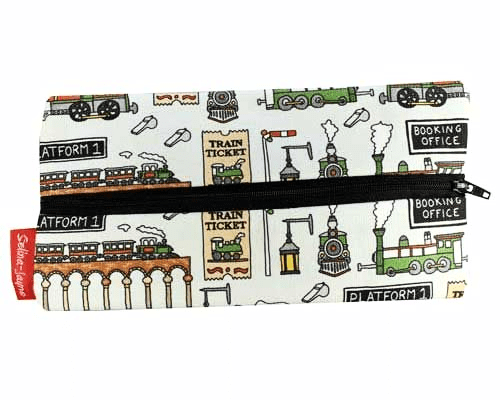 Steam Trains Pencil Case by Selina-Jayne