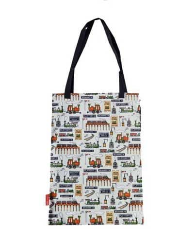 Steam Trains Tote Bag by Selina-Jayne