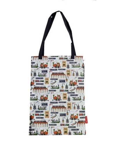 Steam Trains Tote Bag by Selina-Jayne