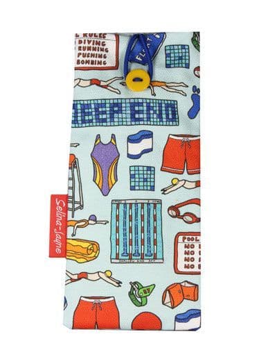 Swimming Soft Glasses Case by Selina-Jayne