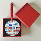 Table Tennis Hanging Decoration by Selina-Jayne