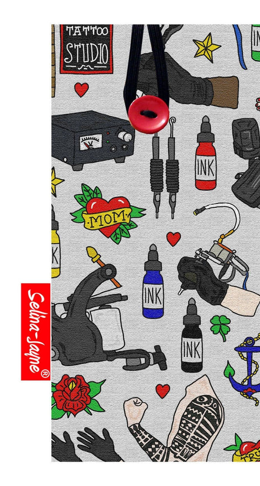 Tattooist Soft Glasses Case by Selina-Jayne