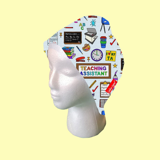 Teaching Assistant Scrub Cap by Selina-Jayne