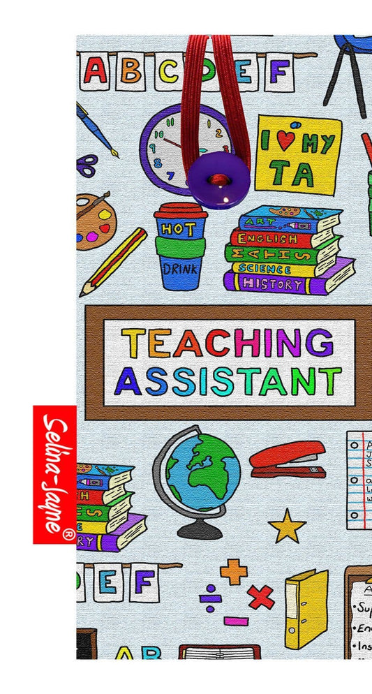 Teaching Assistant Soft Glasses Case by Selina-Jayne