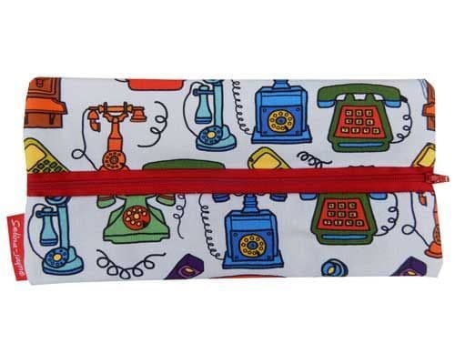 Telephones Pencil Case by Selina-Jayne
