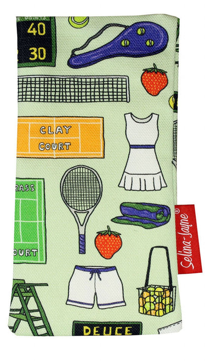 Tennis Soft Glasses Case by Selina-Jayne