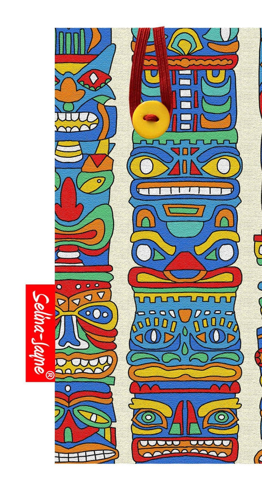 Totem Poles Soft Glasses Case by Selina-Jayne