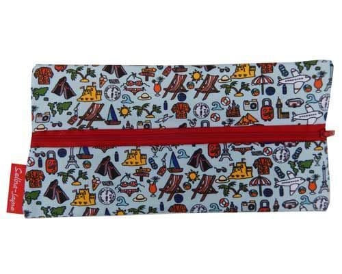 Travel Pencil Case by Selina-Jayne
