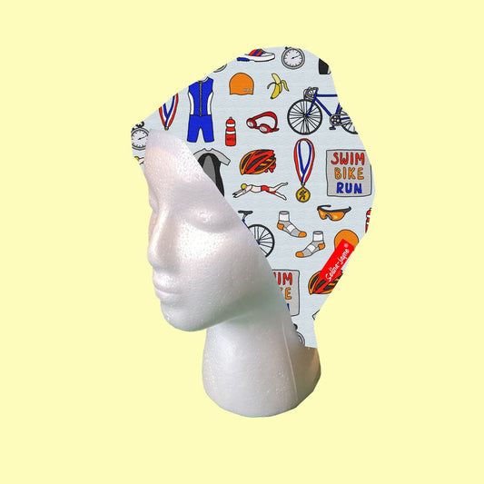 Triathlon Scrub Cap by Selina-Jayne