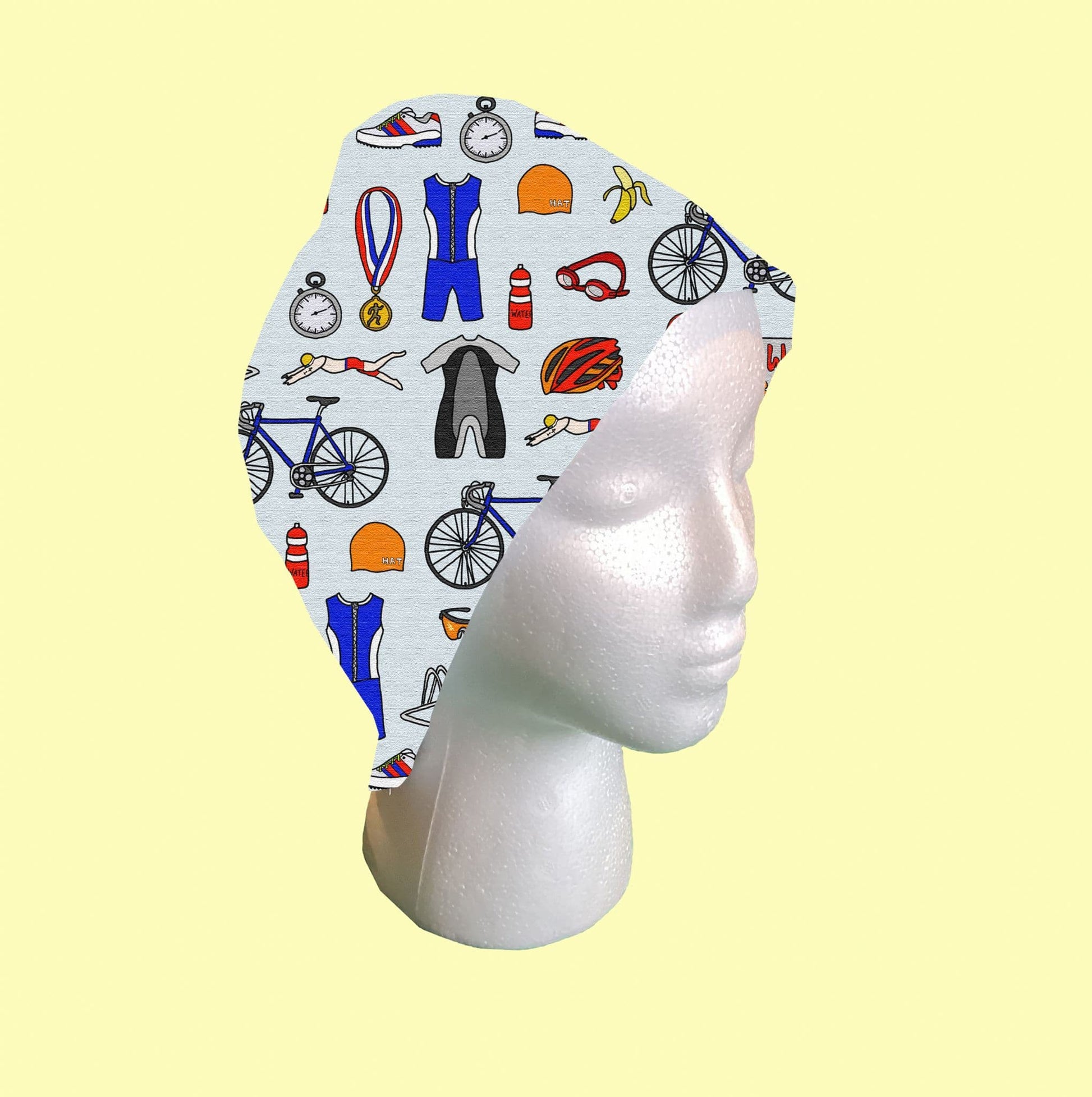 Triathlon Scrub Cap by Selina-Jayne