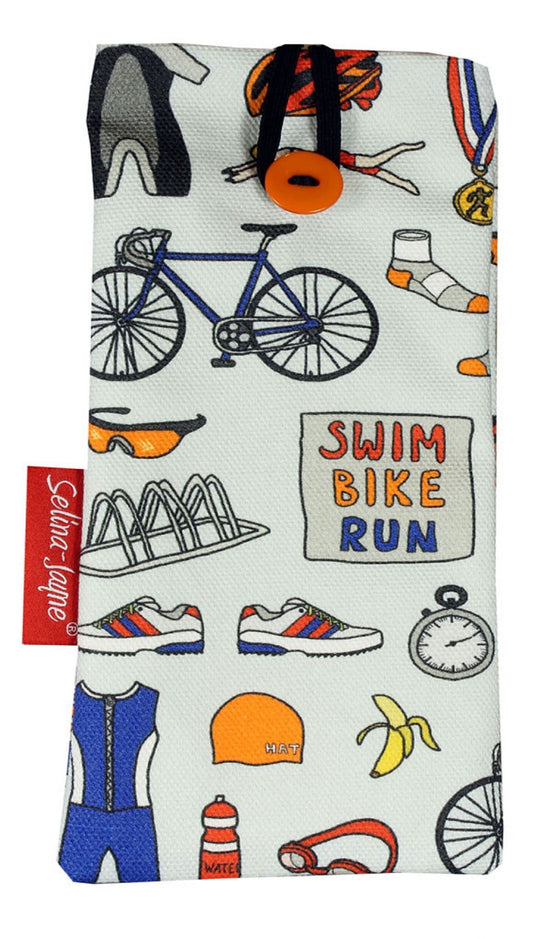 Triathlon Soft Glasses Case by Selina-Jayne