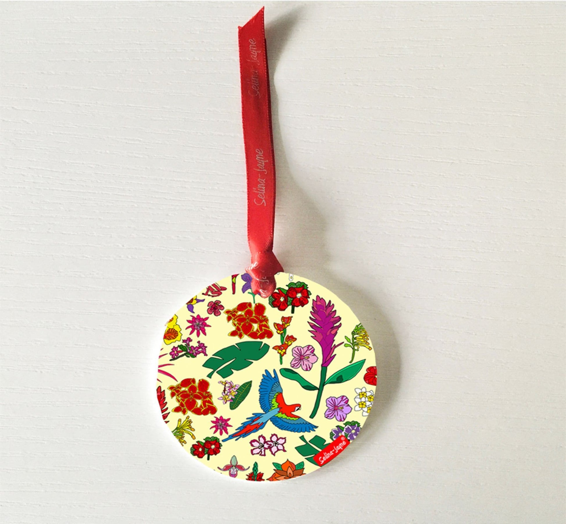 Tropical Flowers Hanging Decoration by Selina-Jayne