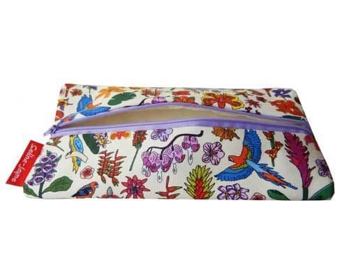 Tropical Flowers Pencil Case by Selina-Jayne