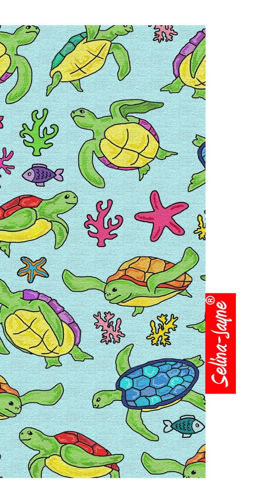 Turtles Soft Glasses Case by Selina-Jayne