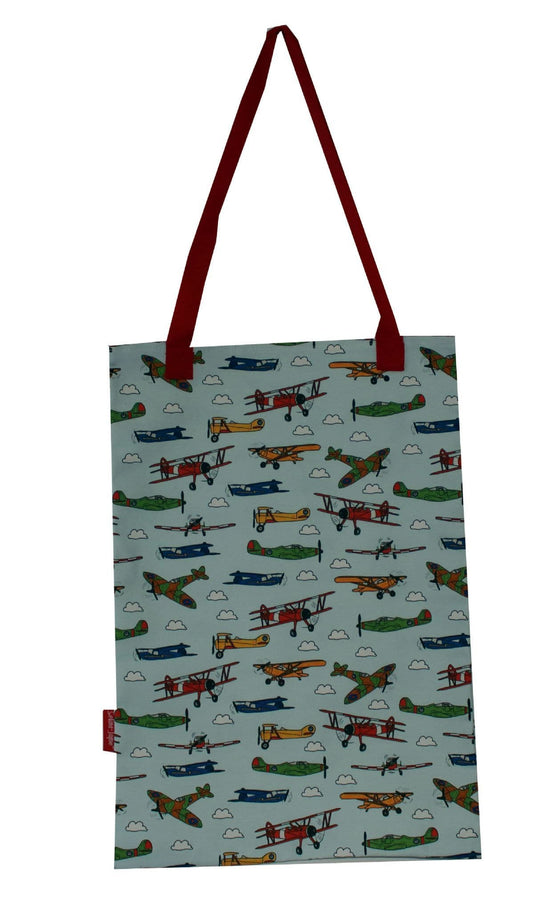 Vintage Airplanes Tote Bag by Selina-Jayne
