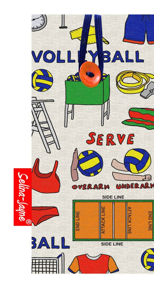 Volleyball Soft Glasses Case by Selina-Jayne