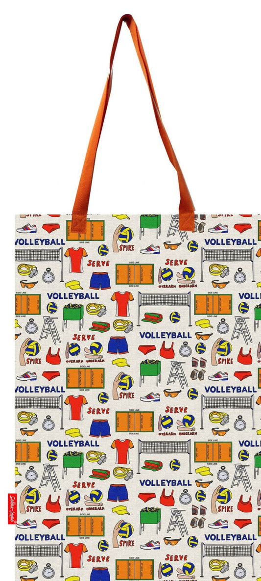 Volleyball Tote Bag by Selina-Jayne