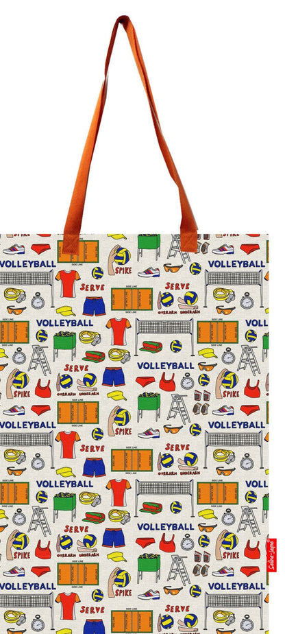 Volleyball Tote Bag by Selina-Jayne