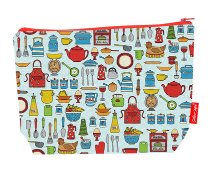 Kitchen Utensils Toiletry Bag by Selina-Jayne