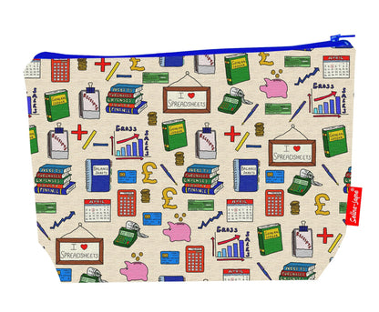 Accountants Toiletry Bag by Selina-Jayne