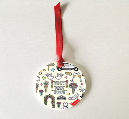 Wedding Day Hanging Decoration by Selina-Jayne