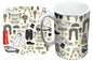 Wedding Day Mug and Coaster Gift Set by Selina-Jayne