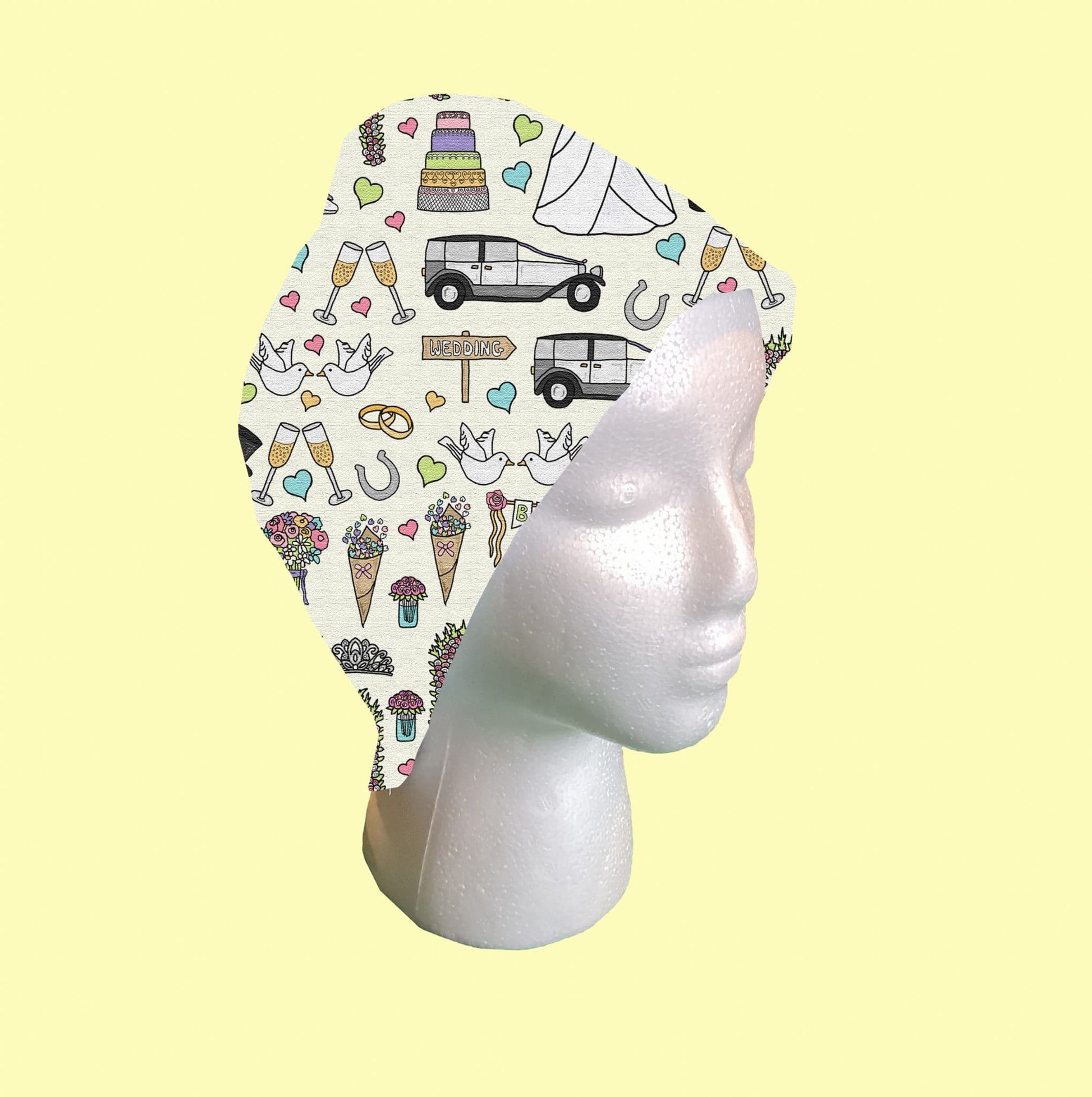 Wedding Day Scrub Cap by Selina-Jayne