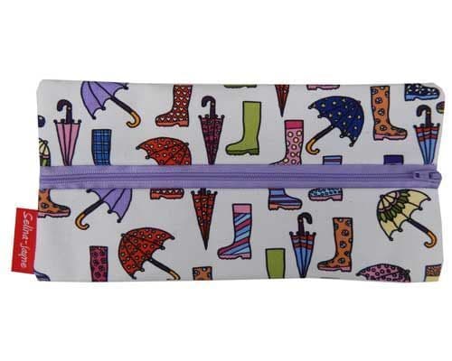Wellies and Brollies Pencil Case by Selina-Jayne