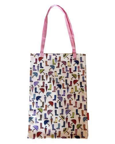 Wellies and Brollies Tote Bag by Selina-Jayne