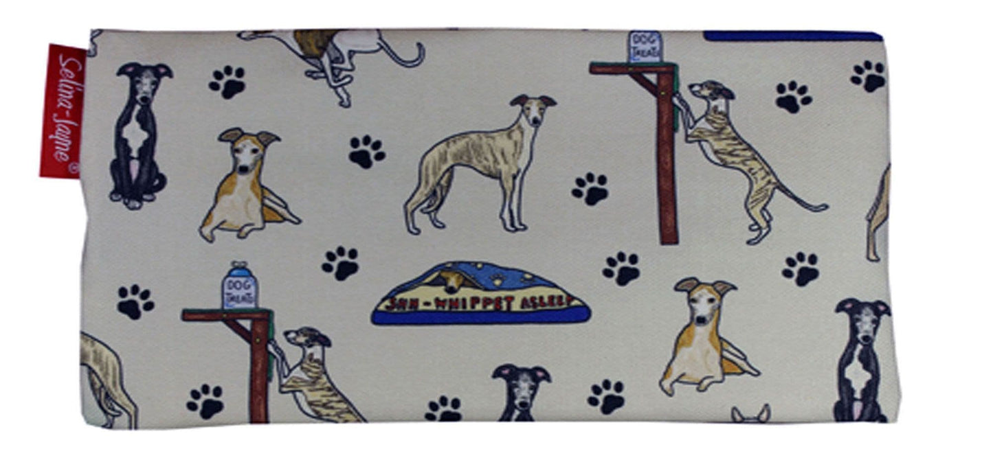 Whippet Dogs Pencil Case by Selina-Jayne