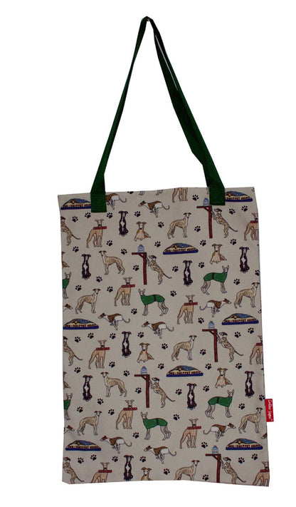Whippet Dogs Tote Bag by Selina-Jayne