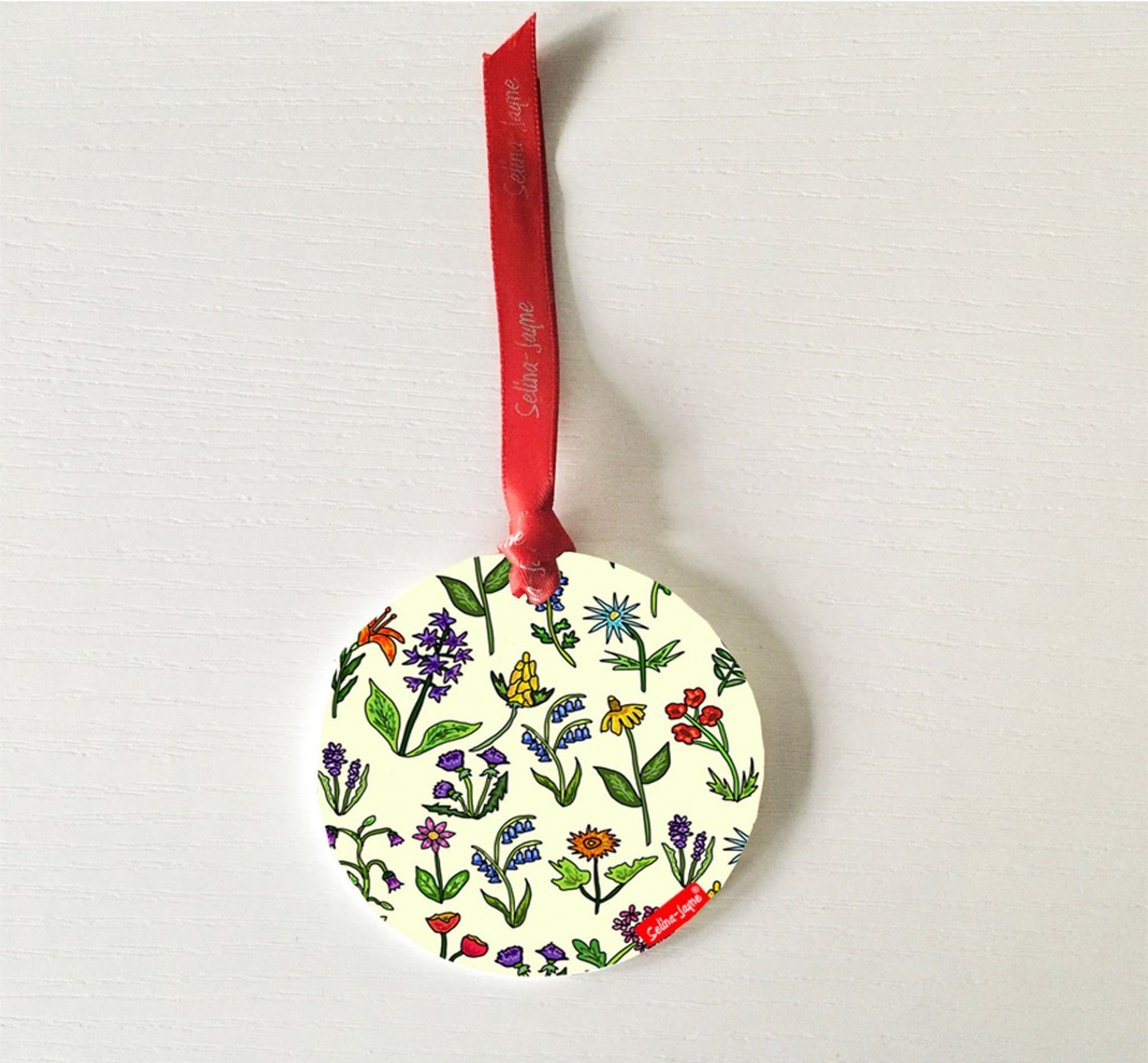 Wild Flowers Hanging Decoration by Selina-Jayne
